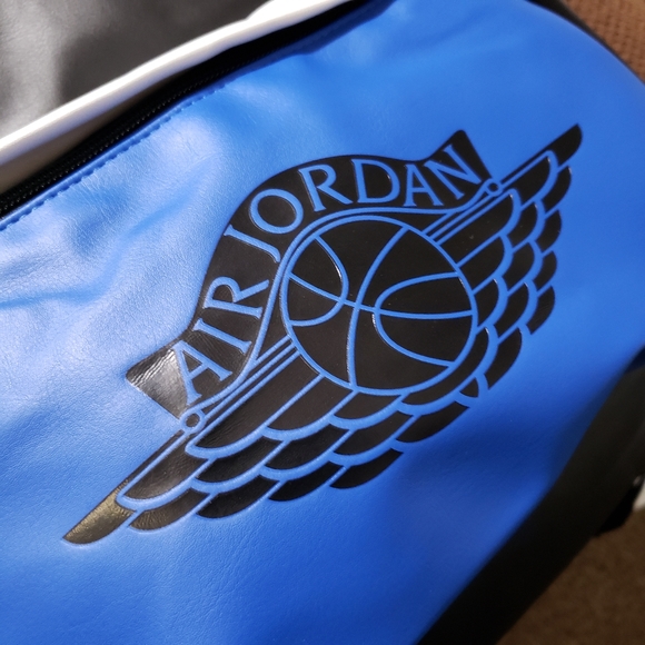 Air Jordan 1 Retro High Royal Black Backpack Bag - Picture 12 of 13